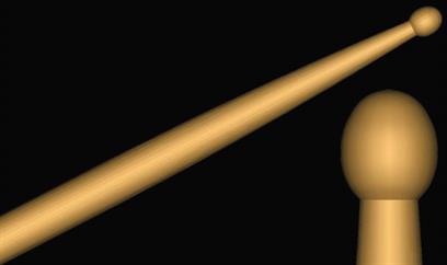 Length: 425 mm.
Diameter: 13 mm.