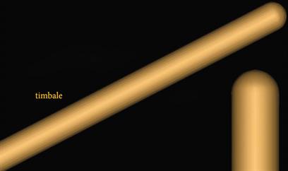Length: 410 mm.
Diameter: 13 mm.